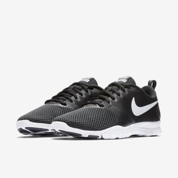 Nike Flex Essential TR - Női Edzőcipő - Fekete/Sötét Szürke/Fehér/Fekete